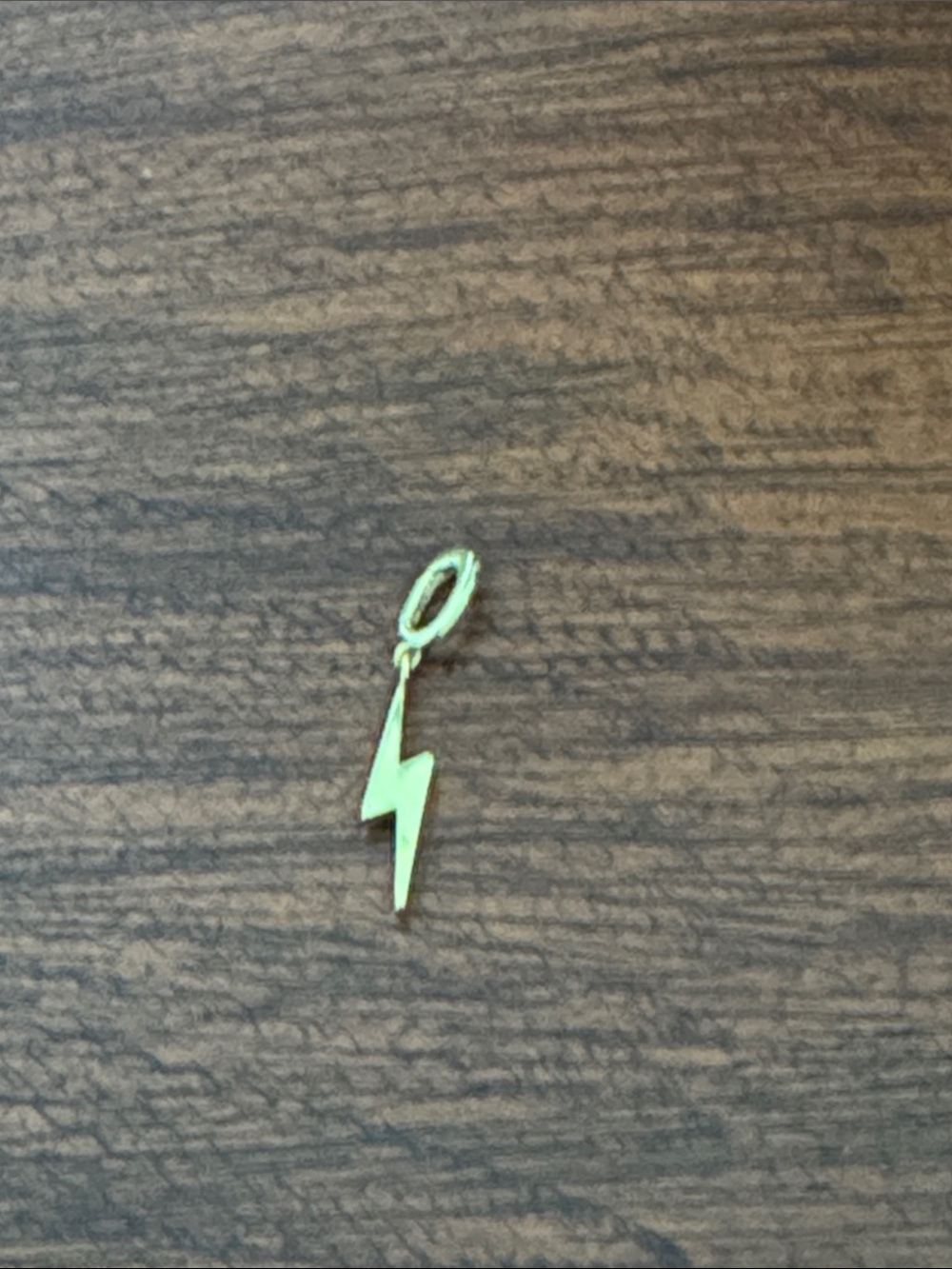 Gorjana gold Lightning Bolt Charm 4 bracelets necklaces - clasp opens to attac
